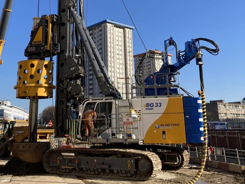 Bauer eBG 33 V - electric driven Drilling rigs