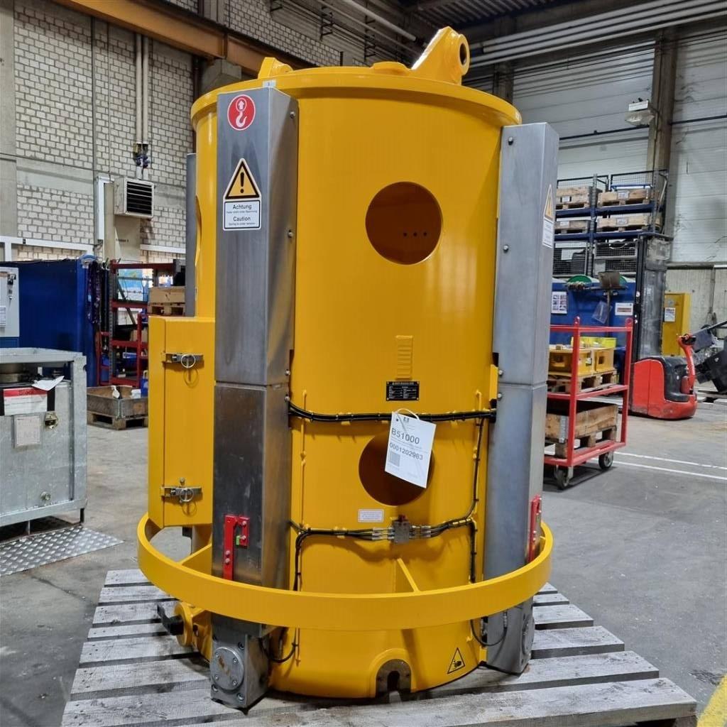 Bauer Automatik Drehteller/Casing drive adapter 1180 Drilling tools, Kelly bars