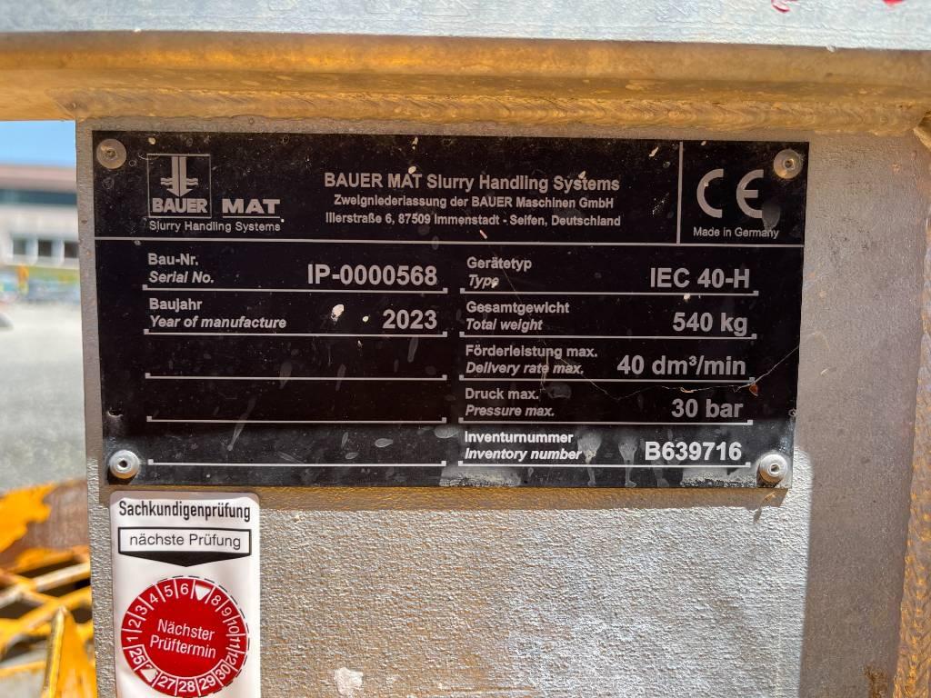 Bauer MAT IEC40-H Other drilling equipment